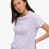 Light Organic Tee för dam – mjuk lavendel
