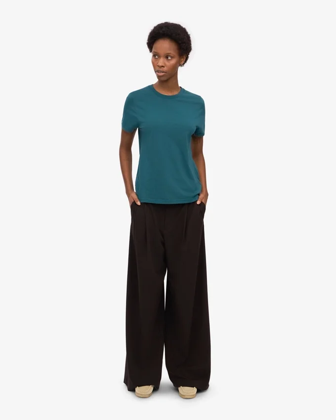 Light Organic Tee för dam – Ocean Green