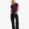 Light Organic Tee för dam – oxblodsröd