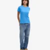 Light Organic Tee för dam – Pacific Blue