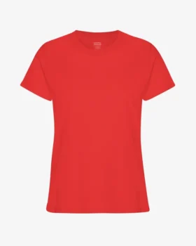 Light Organic Tee för dam – Red Tangerine