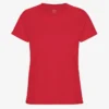 Light Organic Tee för dam – scharlakansröd