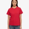 Light Organic Tee för dam – scharlakansröd