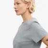 Light Organic Tee för dam – stålblå