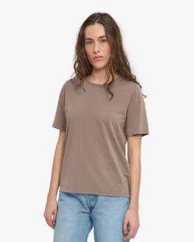 Light Organic Tee för damer – blekt khaki
