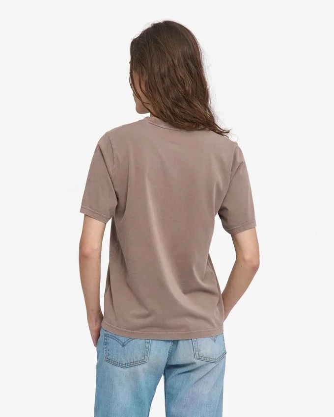 Light Organic Tee för damer – blekt khaki