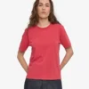 Light Organic Tee för damer – blekt rött