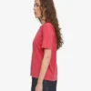 Light Organic Tee för damer – blekt rött