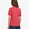 Light Organic Tee för damer – blekt rött