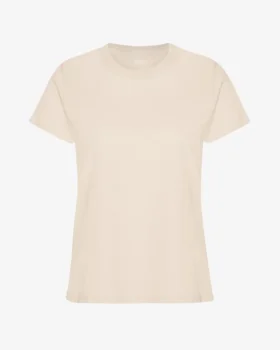 Light Organic Tee för damer – elfenbensvit