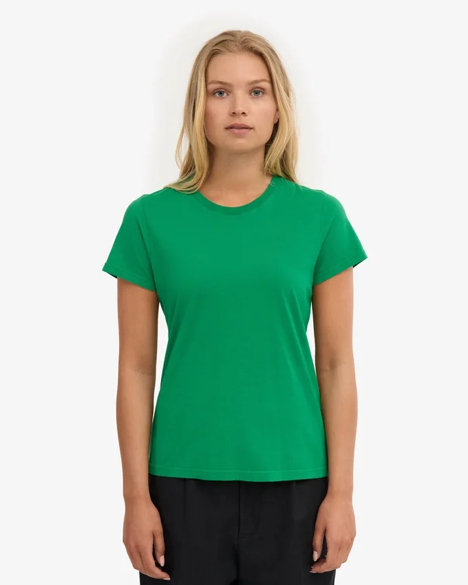 Light Organic Tee för damer – Kellygrön