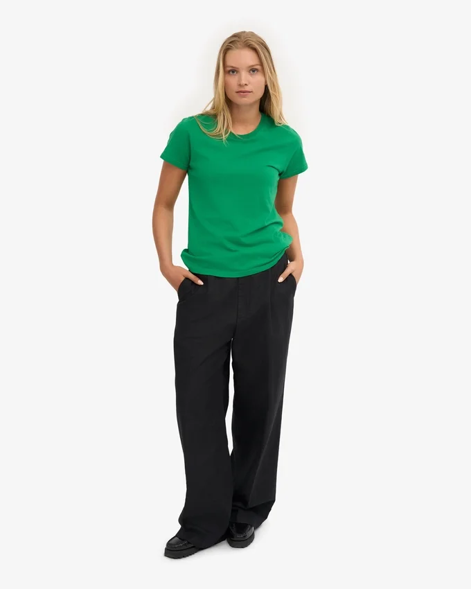 Light Organic Tee för damer – Kellygrön