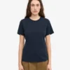 Light Organic Tee för damer – marinblå
