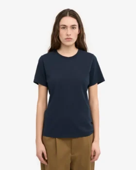 Light Organic Tee för damer – marinblå