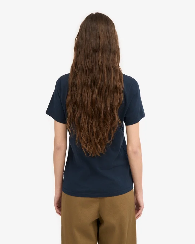 Light Organic Tee för damer – marinblå
