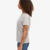 Light Organic Tee för damer – melerad grå