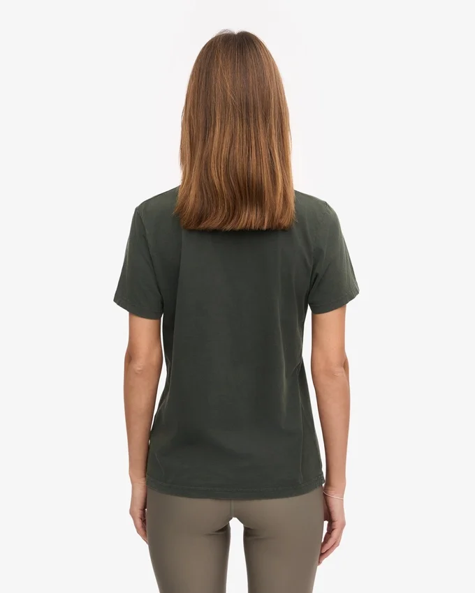 Light Organic Tee för damer – Midnight Forest