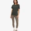 Light Organic Tee för damer – Midnight Forest