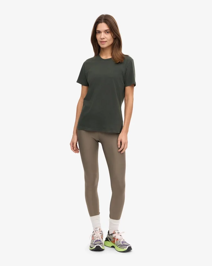 Light Organic Tee för damer – Midnight Forest