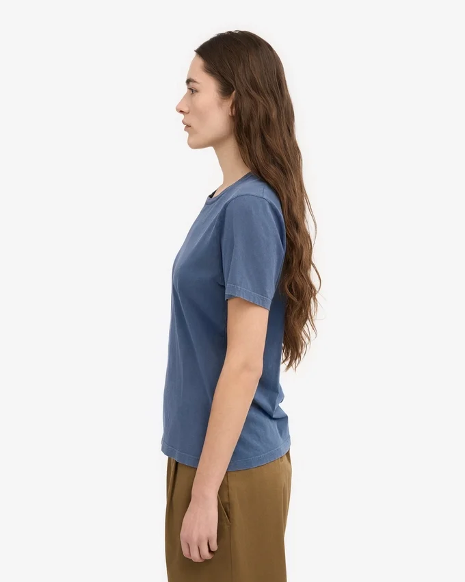 Light Organic Tee för damer – Neptune Blue