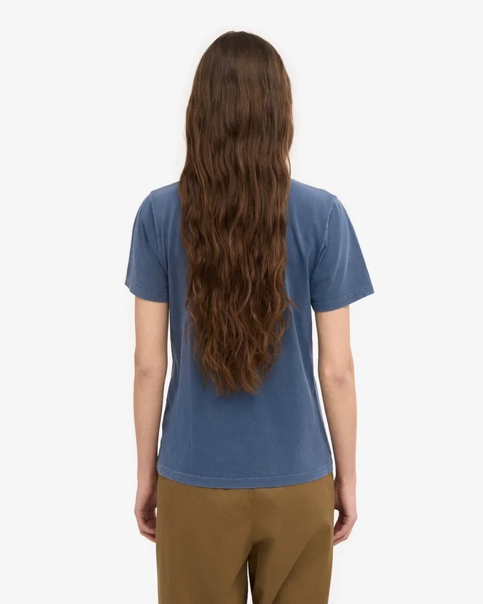 Light Organic Tee för damer – Neptune Blue