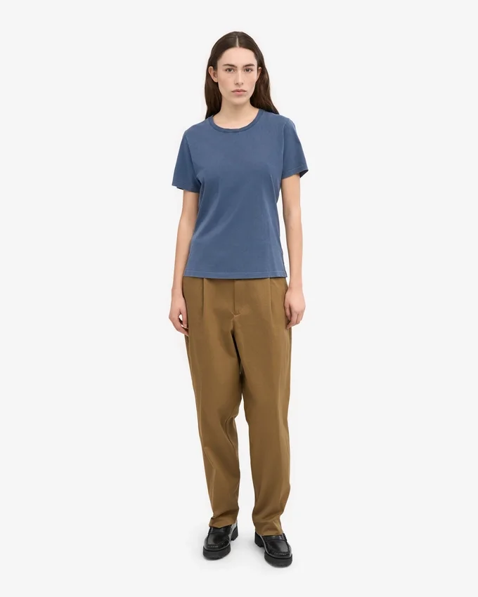 Light Organic Tee för damer – Neptune Blue