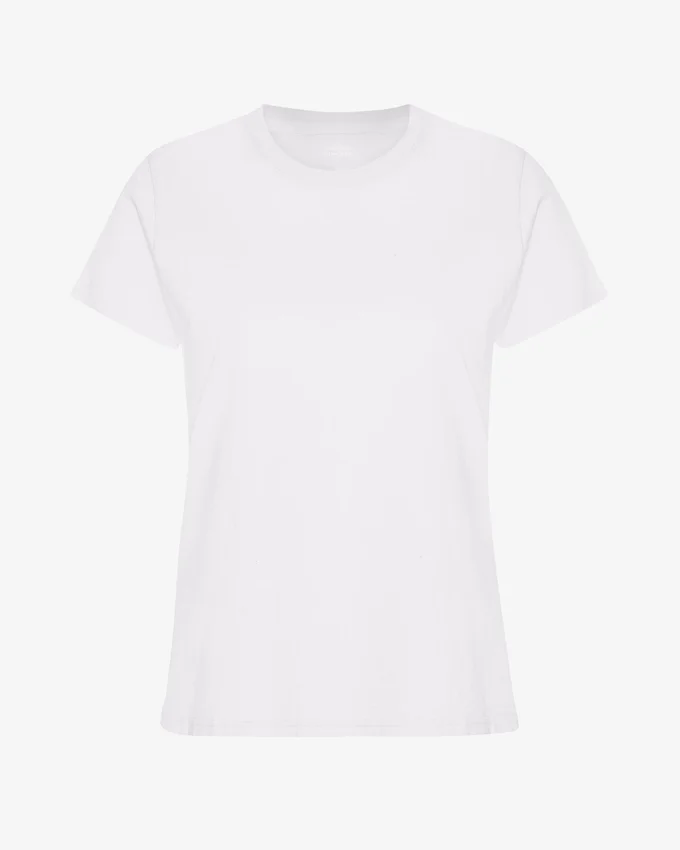 Light Organic Tee för damer – optiskt vitt