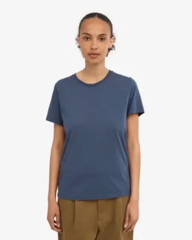 Light Organic Tee för damer – petrolblå