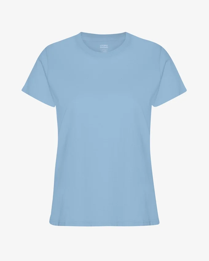 Light Organic Tee för damer – Seaside Blue