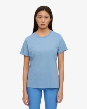 Light Organic Tee för damer – Seaside Blue