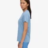 Light Organic Tee för damer – Seaside Blue