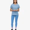Light Organic Tee för damer – Seaside Blue