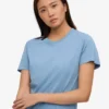 Light Organic Tee för damer – Seaside Blue