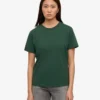 Light Organic Tee för damer – smaragdgrön