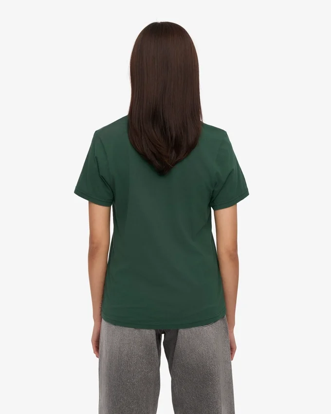 Light Organic Tee för damer – smaragdgrön