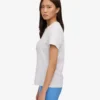 Light Organic Tee för damer – snömelange