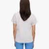 Light Organic Tee för damer – snömelange