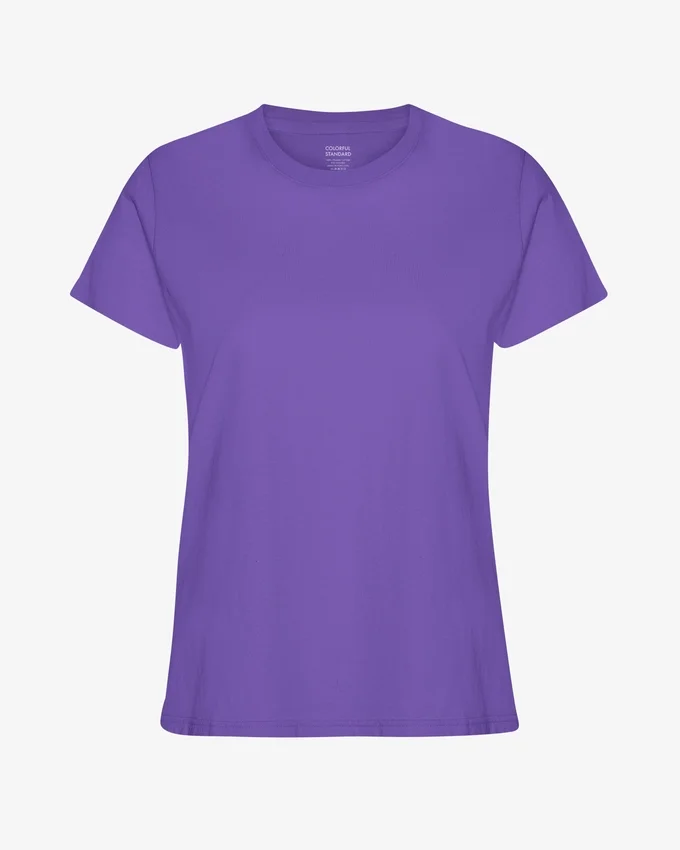Light Organic Tee för damer – ultraviolett