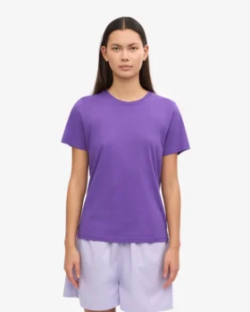 Light Organic Tee för damer – ultraviolett