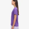 Light Organic Tee för damer – ultraviolett