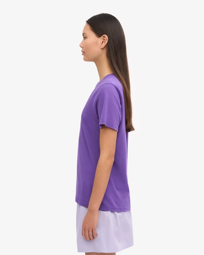 Light Organic Tee för damer – ultraviolett