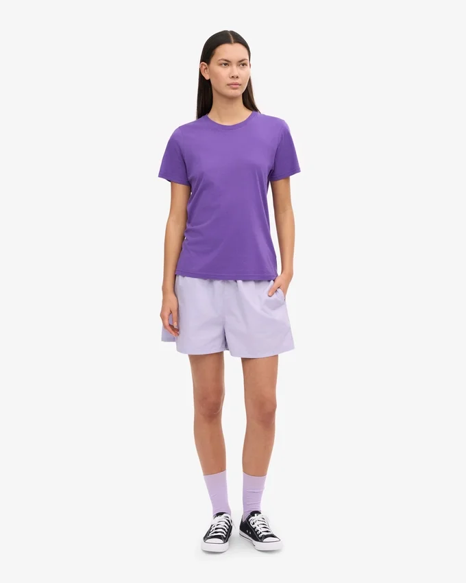 Light Organic Tee för damer – ultraviolett