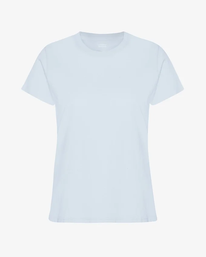 Light Organic Tee för kvinnor – Polar Blue