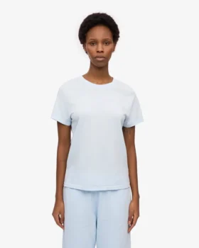 Light Organic Tee för kvinnor – Polar Blue