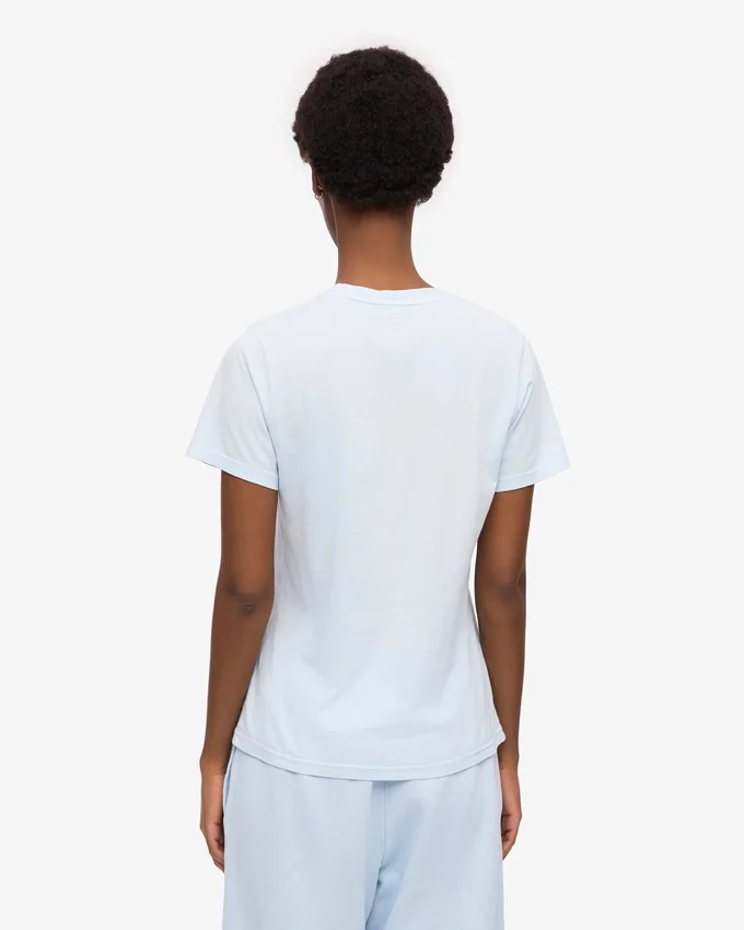 Light Organic Tee för kvinnor – Polar Blue