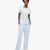 Light Organic Tee för kvinnor – Polar Blue