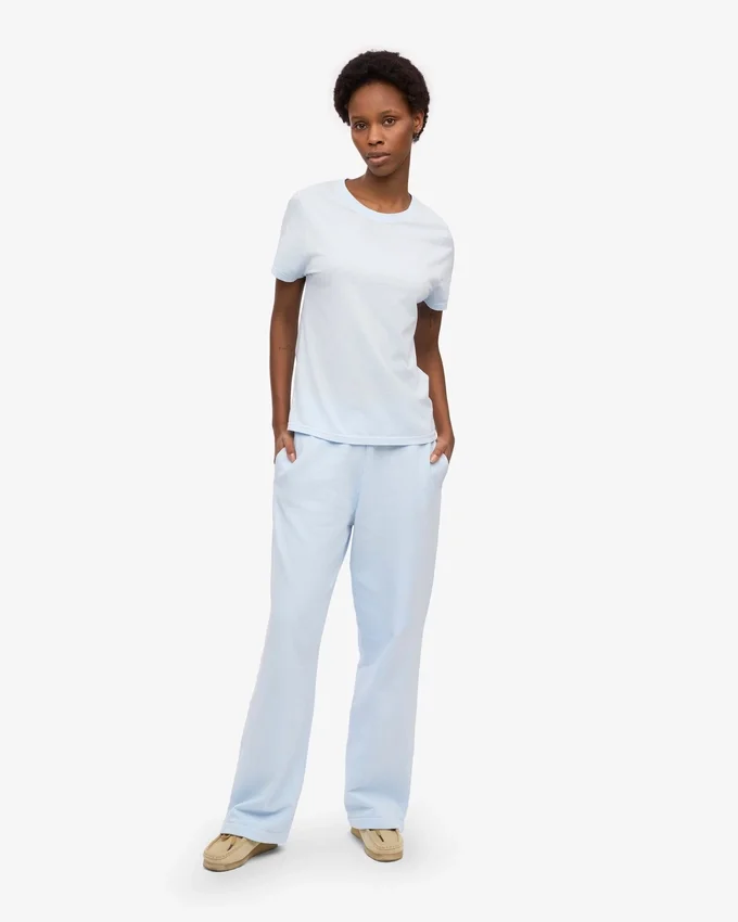 Light Organic Tee för kvinnor – Polar Blue