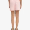 Linne Shorts – blekt rosa