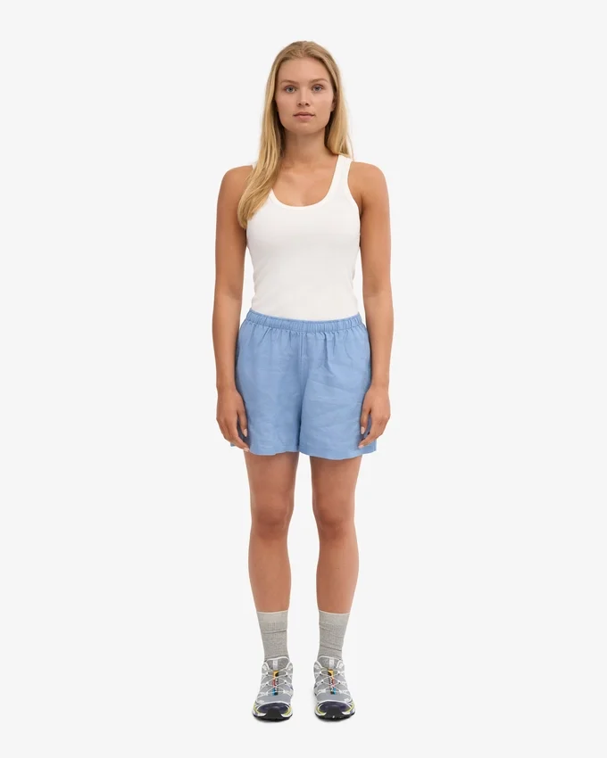 LinneShorts – havsblå