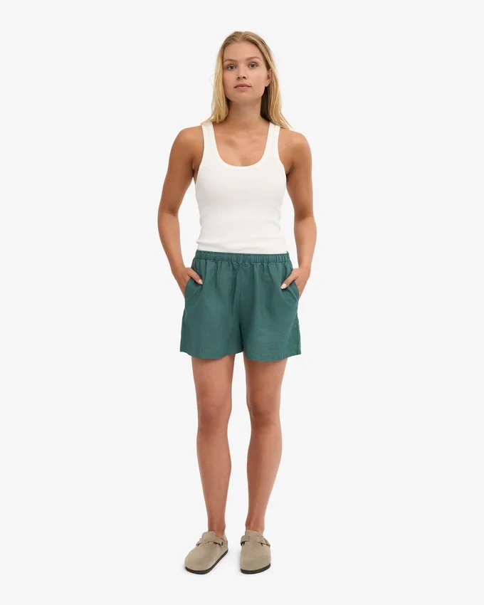 LinneShorts – havsgrön